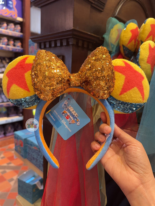 HKDL - 2026 Pixar Summer Fest x Minnie Mouse Sequin Ear Headband with Veil