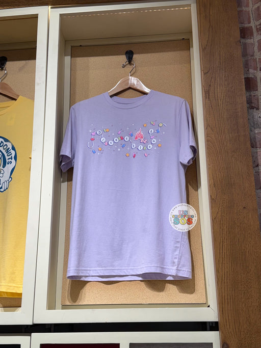 DLR/WDW - Park Logo Bracelet Lavender Graphic T-Shirt (Adult)