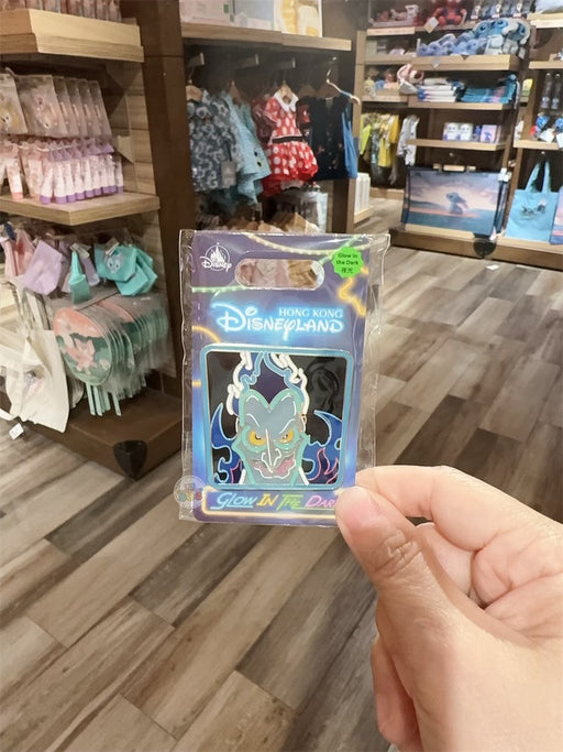 HKDL - Disney Villains ‘Glow in the Dark’ x Hades Pin