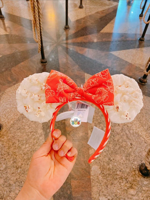 SHDL - Minnie Mouse Popcorn Ear Headband