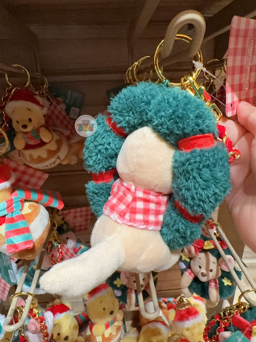 HKDL - 2025 Winnie the Pooh & Friends Christmas x Roo Plush Keychain