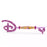 HKDS - Tangled 15th Anniversary Collectible Key