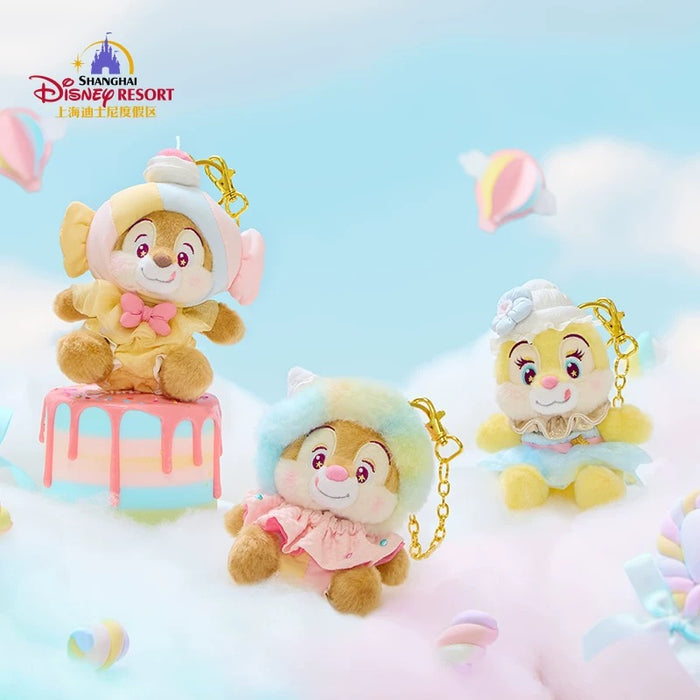 SHDL - Chip & Dale Cotton Candy Dreams Collection x Clarice Plush Keychain
