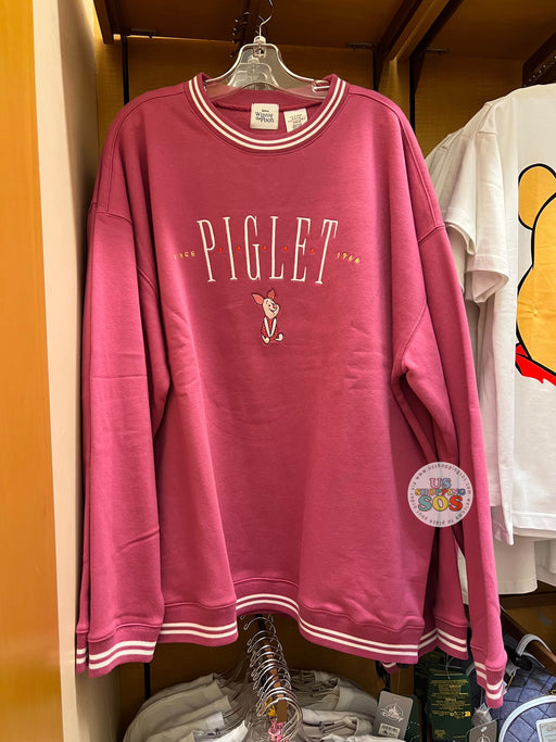 DLR/WDW - Winnie the Pooh & Friends - Piglet Embroidered Pullover Fleece Sweatshirt (Adult)