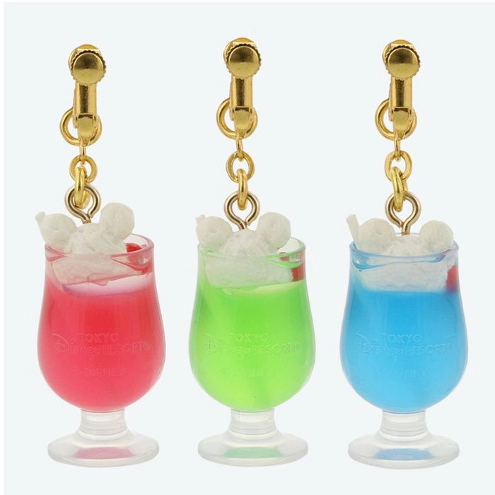 TDR - Food Miniature Mickey Cocktail Earrings Set of 3