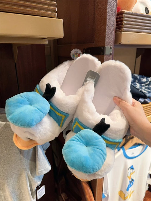 HKDL - Donald Duck Plushy Room Shoes for Adults