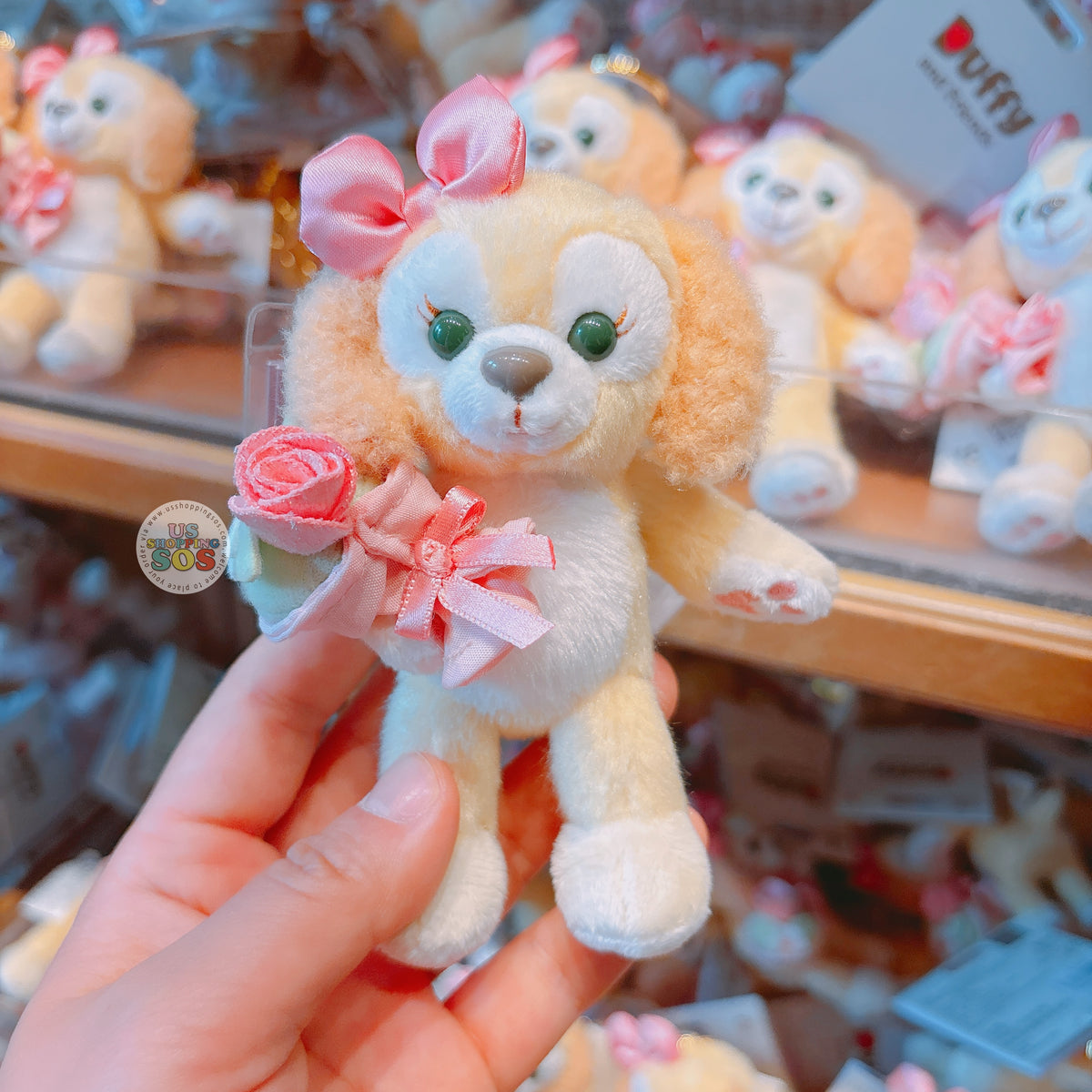 SHDL - CookieAnn 'Holding Flower' Plush Keychain — USShoppingSOS