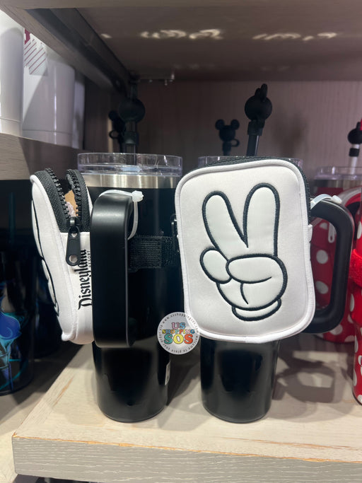 DLR/WDW - Mickey Victor Hand Pouch and Stainless Steel Travel Tumbler