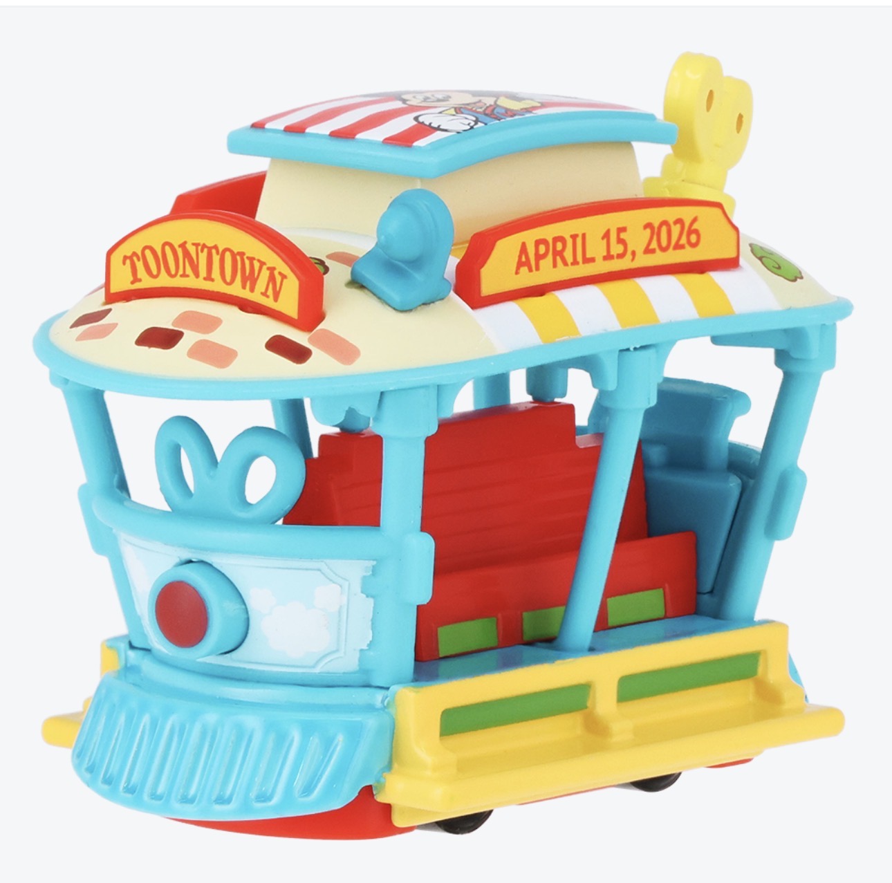 TDR - 2026 Tokyo Disneyland 43rd Anniversary Collection x Mickey Mouse Tomica Jolly Trolley-themed Toy Car (Release Date: Apr 15, 2026)