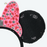 TDR - Minnie Mouse Sparkling Stones on the Flat Ribbon Ear Headband Color: Pink (Release Date: Jan 22, 2026)