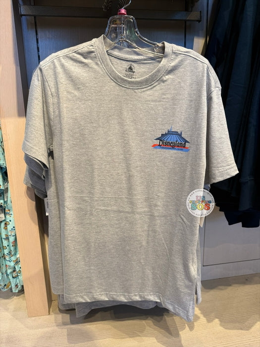 DLR/WDW - Tomorrow Land 2026 - Park Logo Grey Graphic Tee (Adult)