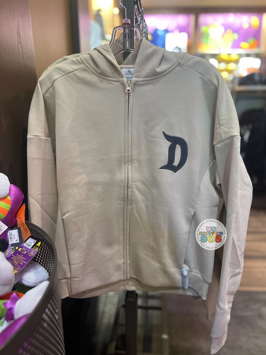 DLR/WDW - Castle Authentic Original Est Pearl Grey Hoodie Jacket (Adult)