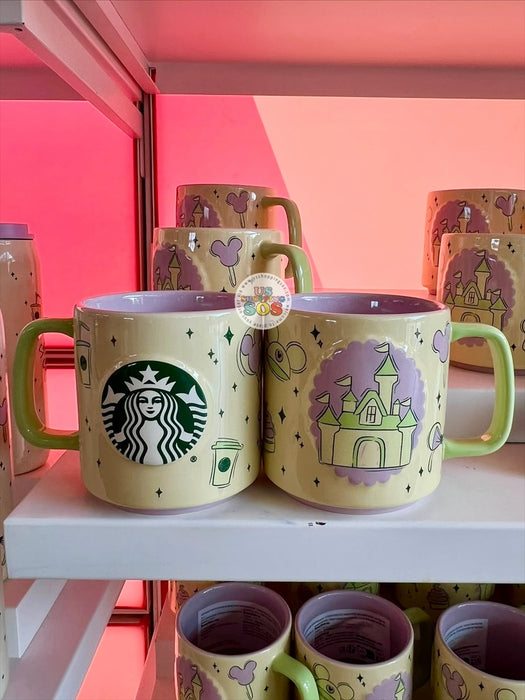 DLR/WDW - Starbucks 2026 - Castle Cream/Lavender Mug