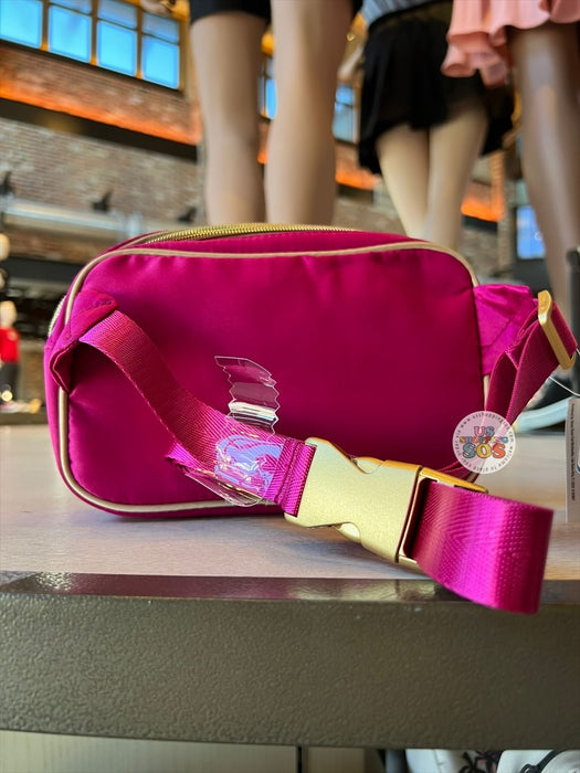 DLR/WDW - Park Logo Castle Hot Pink Fanny Pack