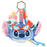China Exclusive- Summer Beach Fun & Cute Stitch Plush Keychain