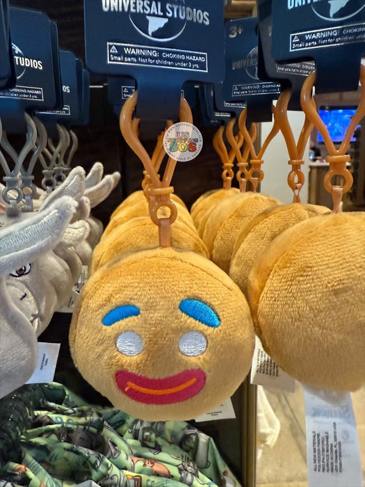 Universal Studios - Shrek - Gingerbread Man Big Face Plush Keychain