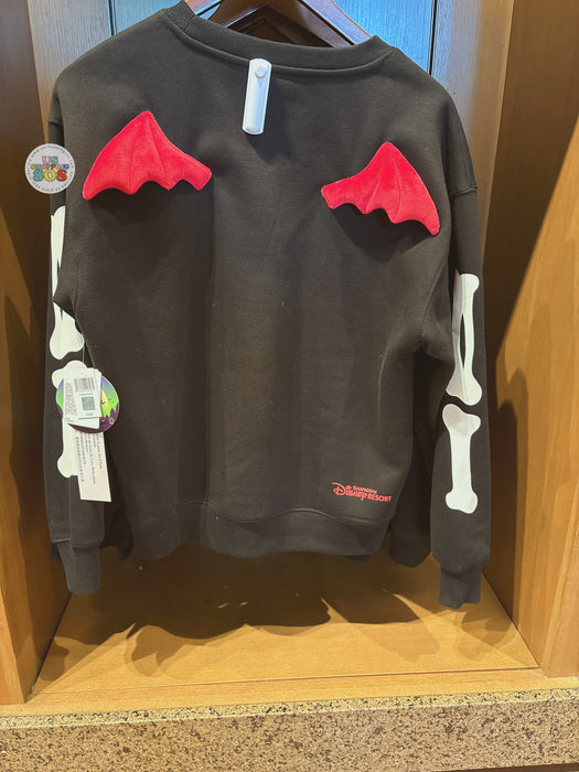 SHDL - 2026 Halloween Mickey and Friends Collection x Pluto ‘Glow in the Dark’ Pullover for Adults (Release Date: Oct 4, 2026)