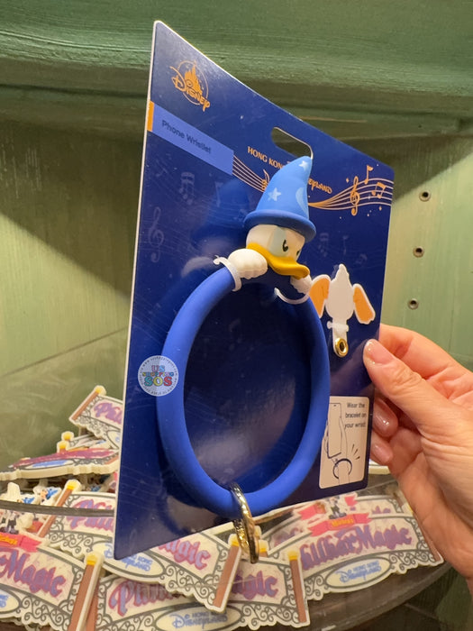 HKDL -  Mickey’s PhilharMagic Donald Duck Sorcerer Phone Wristlet