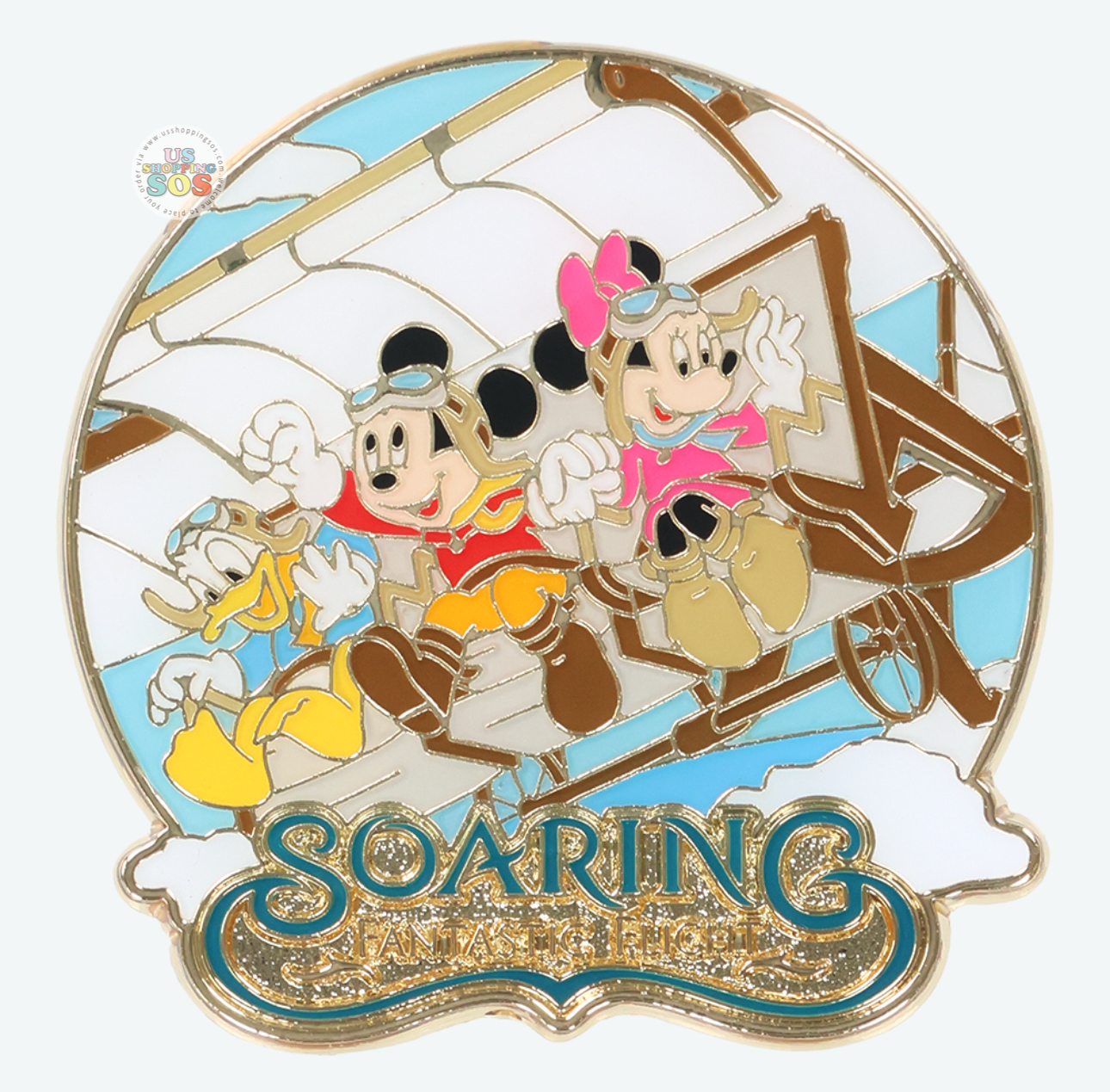 TDR - Soaring: Fantastic Flight Pin Badge (Release Date: Jan 22, 2026)