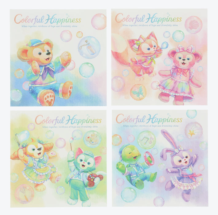 TDR - Duffy & Friends 20th Anniversary: Colorful Happiness x Duffy & Friends Memo Notes Set (Release Date: Apr 8, 2025)