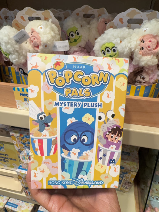 HKDL - 2026 Pixar Popcorn Pals Collection x Popcorn Plush Keychain Mystery Box
