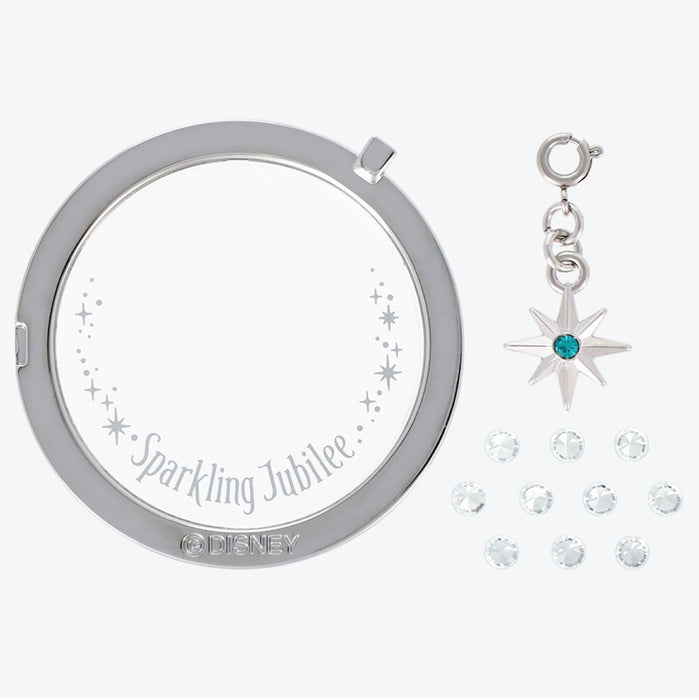 TDR - Tokyo DisneySea 25th Anniversary "Sparkling Jubilee" Build Your Own Locket Collection x Cover & Charm Set Color: Silver & White (Release Date: Apr 8, 2026)