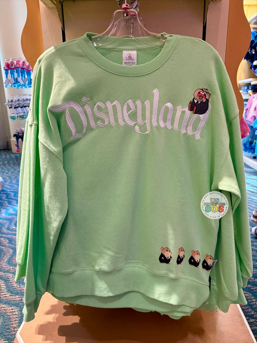DLR/WDW - Zootopia Nick Wilde Pawpsicle Embroidered Park Logo Lime Green Pullover (Adult)