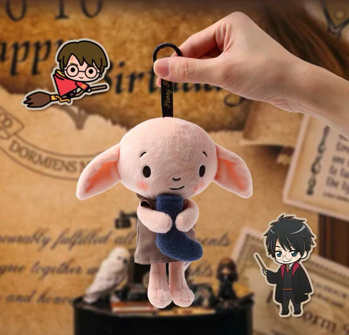China Exclusive - Harry Potter Dobby Plush Keychain — USShoppingSOS
