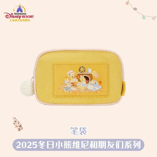 SHDL - 2025 Winnie the Pooh & Friends Winter Collection x Stationary Bag