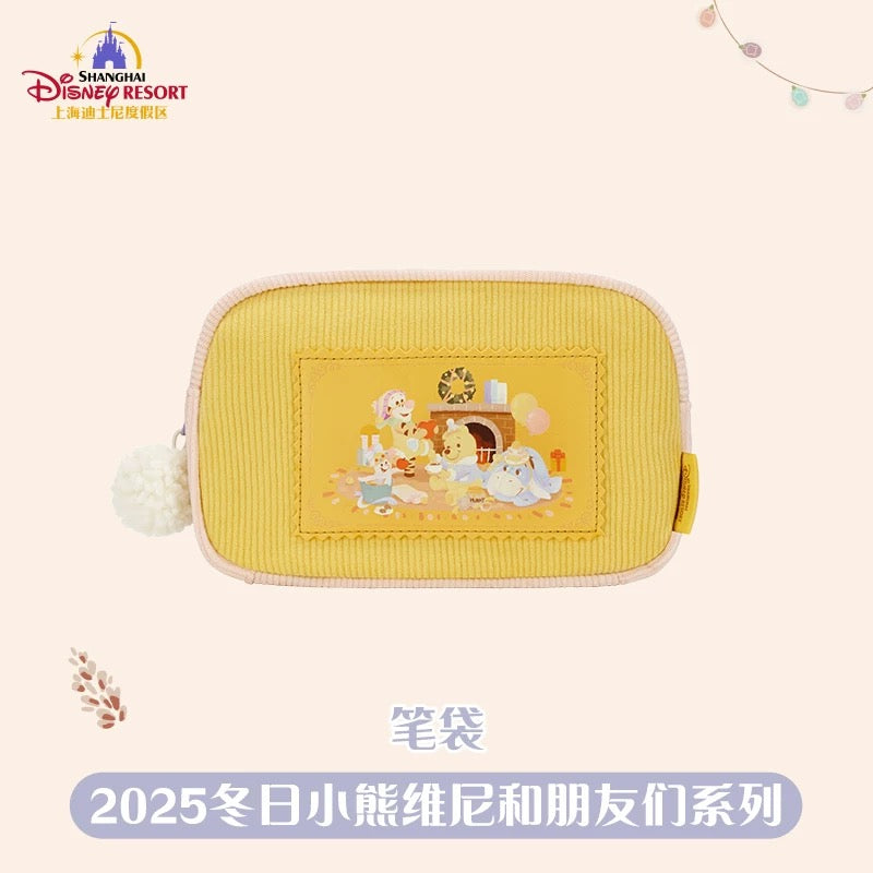 SHDL - 2025 Winnie the Pooh & Friends Winter Collection x Stationary Bag