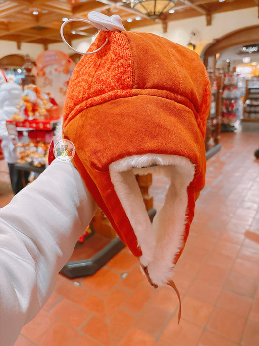 SHDL - 2026 Lunar New Year Mickey & Friends Collection x Donald Duck Fuzzy Winter Trapper Hat with Ear Flaps for Adults