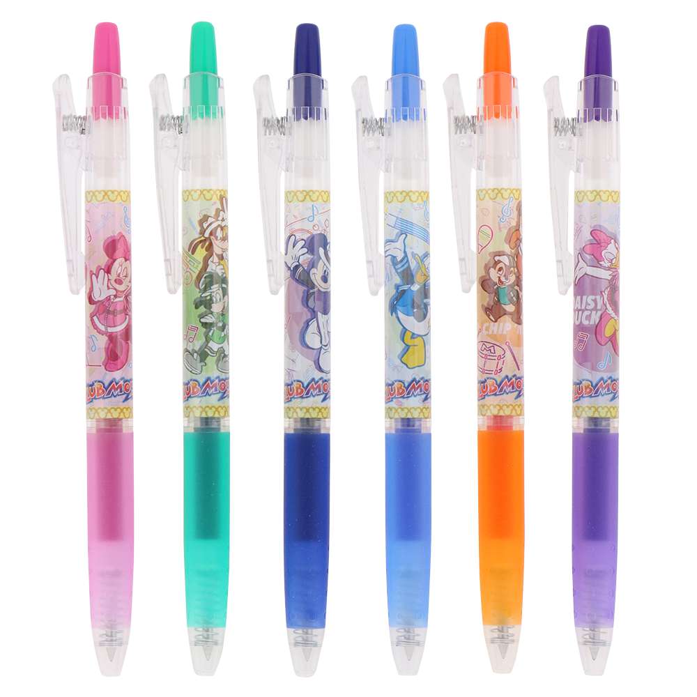 TDR - Mickey Mouse and his friends Ballpoint Pen Set of 6