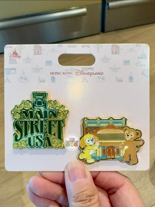 HKDL - Park Attractions 2026 - Duffy & CookieAnn “Main Street USA” Pin Set