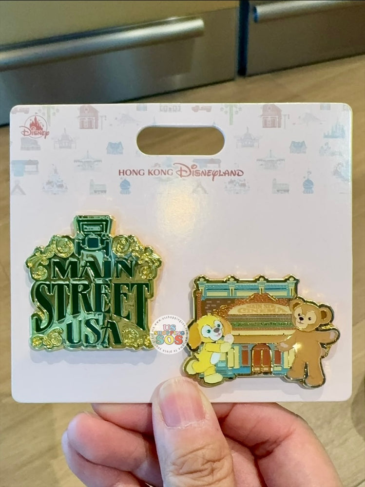 HKDL - Park Attractions 2026 - Duffy & CookieAnn “Main Street USA” Pin Set