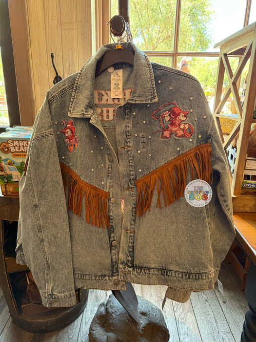 DLR/WDW - Mickey Cowboy Denim Jacket (Adult)