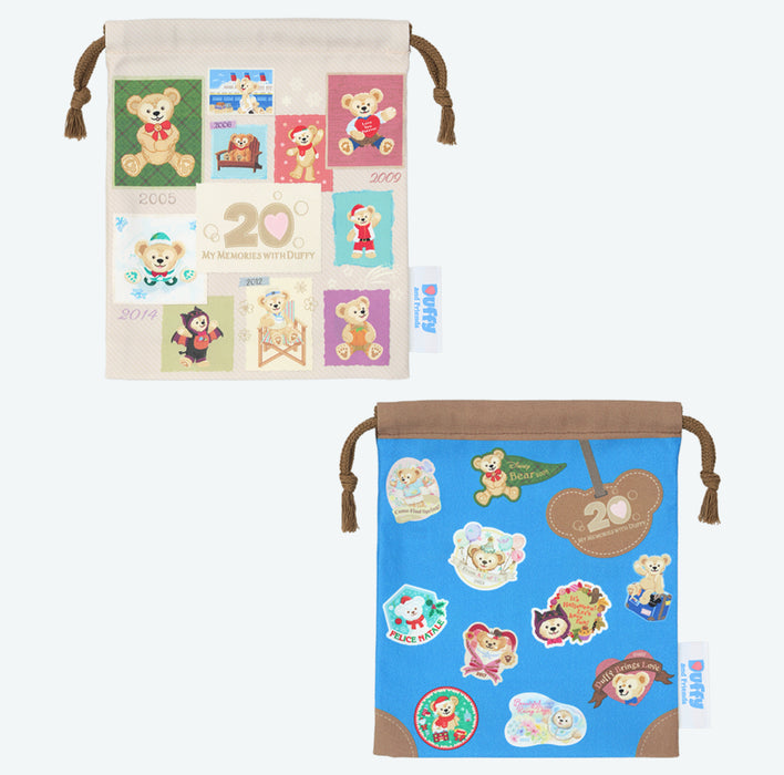 TDR - 20 Memories with Duffy Collection x Drawstring Bags Set of 2 (Release Date: Dec 18, 2025)