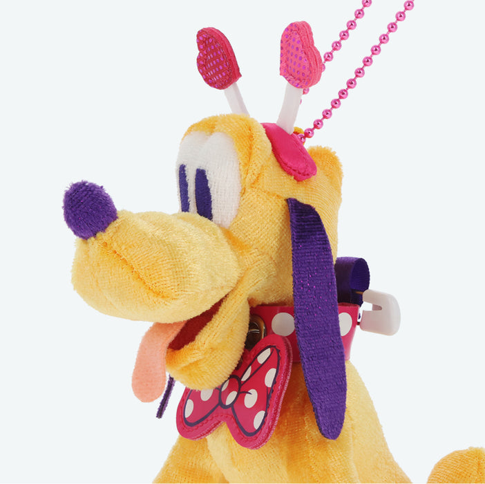 TDR - Minnie Mouse Funderland 2026 Collection x Pluto Plush Keychain (Pre Order,  Ship Out Date Aug 2026)