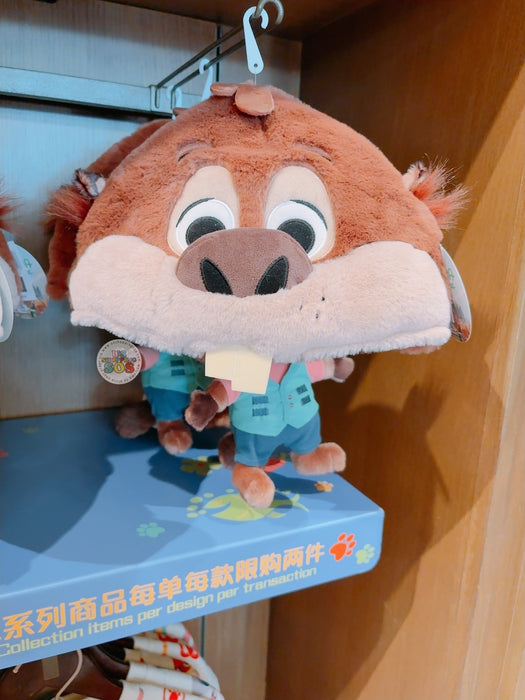 SHDL - Zootopia 2 x Nibbles Maplestick Big Head Plush Hat (Adults)