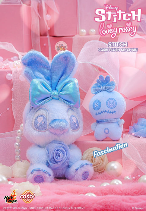 Hot Toy Cosbi - Stitch Lovey-Rosey Cosbi Plush Keychain Blind Box