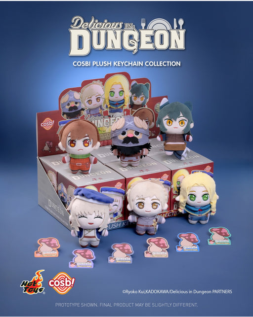 Hot Toy Cosbi - Delicious in Dungeon Blind Box Plush Keychain (Release Date: Sept 15, 2025)