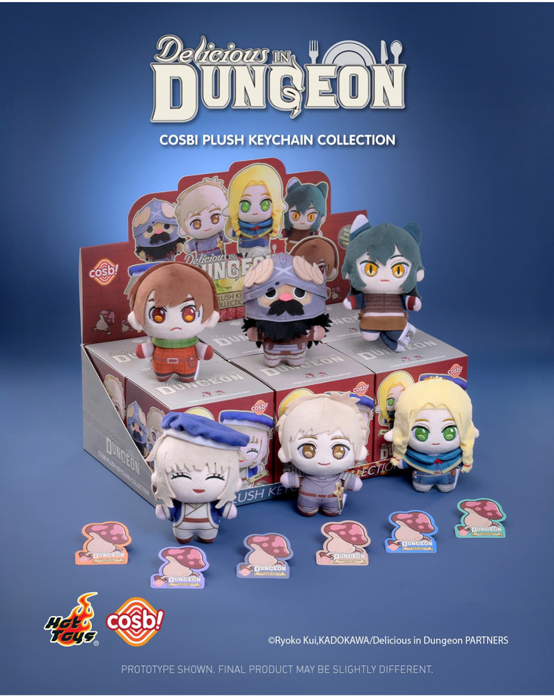 Hot Toy Cosbi - Delicious in Dungeon Blind Box Plush Keychain (Release Date: Sept 15, 2025)