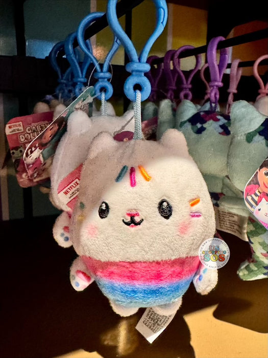 Universal Studios - Gabby’s Dollhouse - Cakey Cat Plush Keychain
