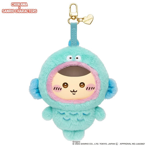 MINISO - Chiikawa x Sanrio Characters Vinyl Plush Pendant x Hangyodon+ Kuri-Manju