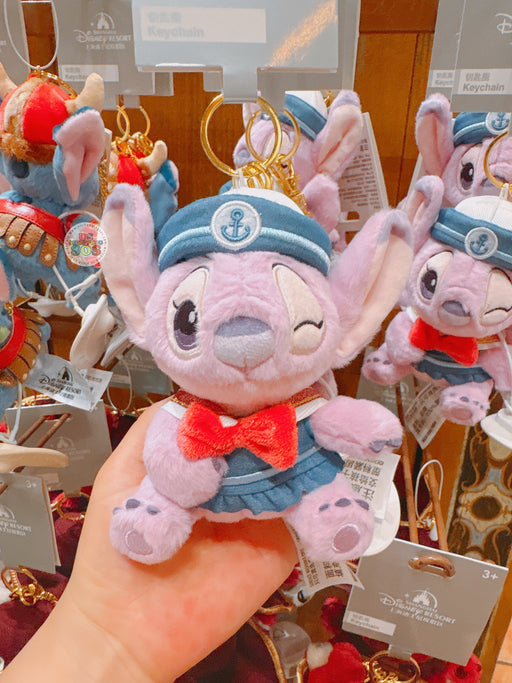 SHDL- 2026 Pirate Stitch and Friends Collection x Angel Plush Keychain