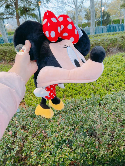 SHDL  - Big Head Plush Hat - Minnie Mouse