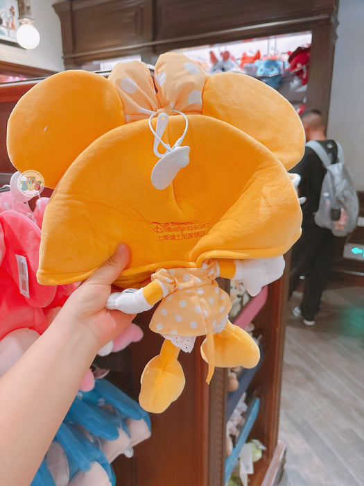 SHDL  - Big Head Plush Hat - Minnie Mouse (Color: Yellow)