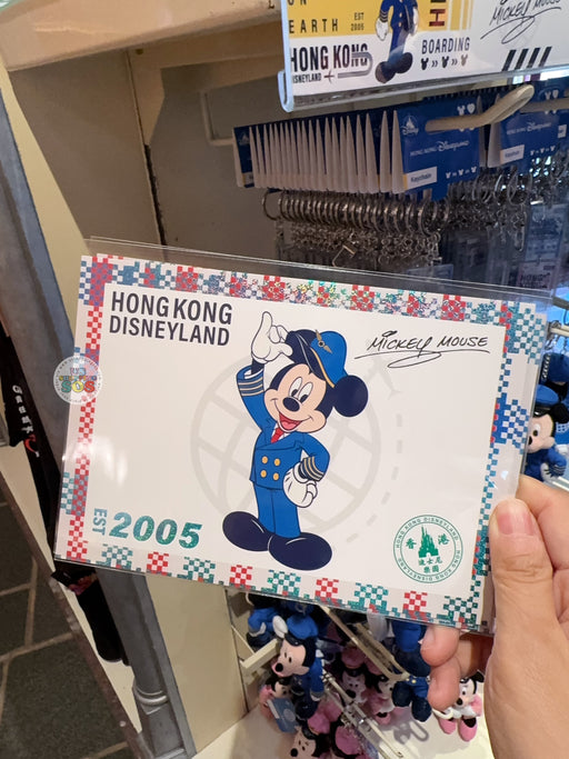 HKDL - 2026 Captain Mickey Mouse Collection x Mickey Mouse Post Card