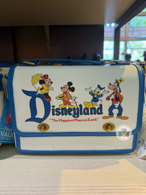 DLR - Disneyland 70th Vault - Loungefly Mickey & Friends Crossbody Bag
