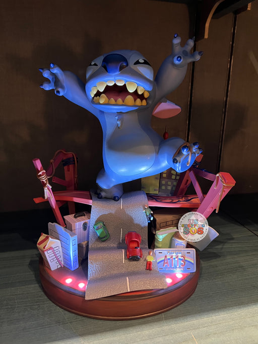 DLR/WDW - Lilo & Stitch - Stitch Attacks the City Light-Up Medium Figurine