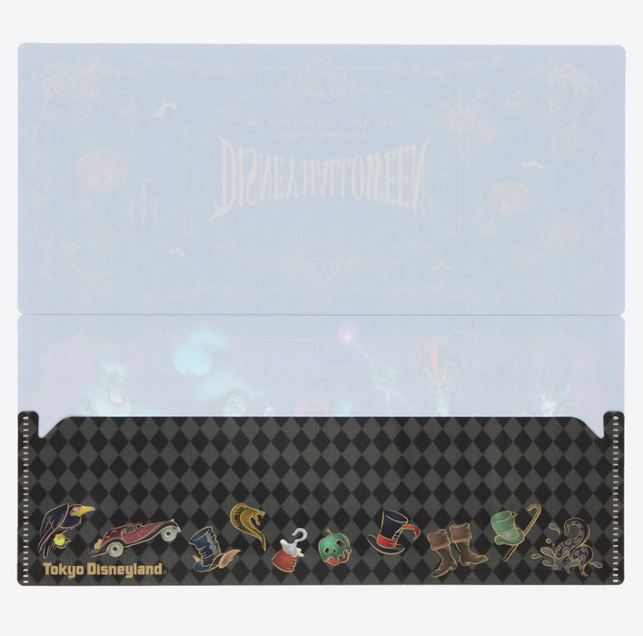 TDR - Halloween 2024 Collection x Disney Villains, Mickey & Friends Clear Folders Set (Release Date: Sept 30, 2024)